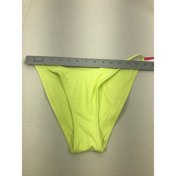 Xhilaration Women's Size Medium 4-6 High Leg Scoop Waist Bikini Swim Bottom New - Picture 7 of 9